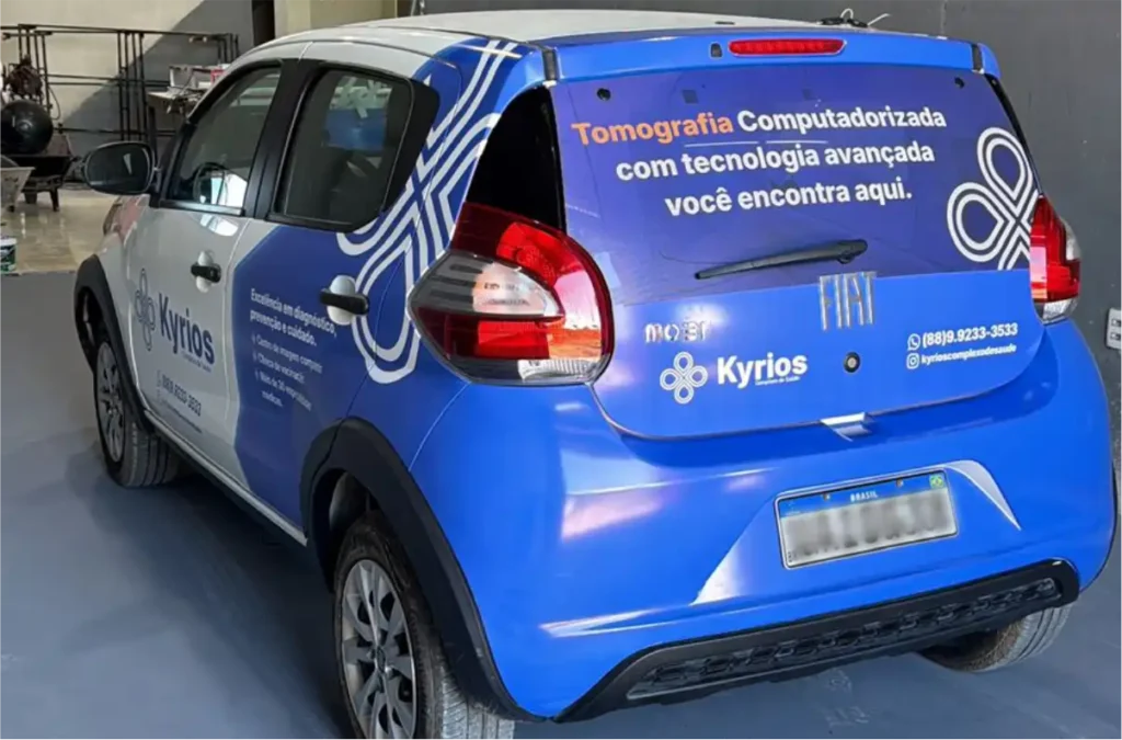 adesivo automotivo, adesivação de frota completa